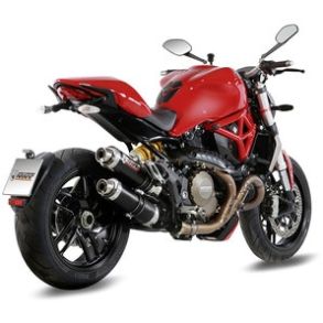 Monster 1200 /S rg. 2014-2016 MIVV GP Slip-on MC Udstdning - Carbon