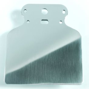 Motogadget Motoscope + Motosign Mini Monteringsplade Poleret Aluminium