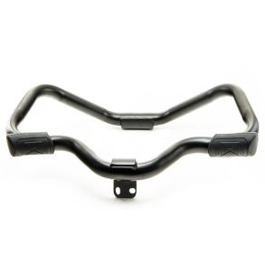 Harley Davidson Sportster Custom Acces Mustache Motorbjle Sort