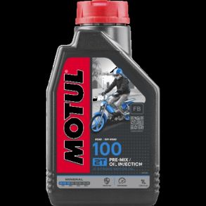 Motul 100 2T Mineralsk 2-Takt olie - 1L