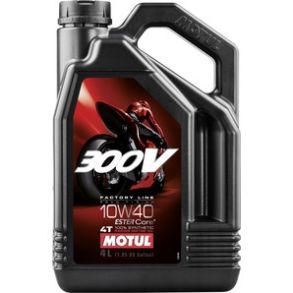 Motul 300V FL 10W40 Road Racing Fuld Syntetisk Motorolie - 4L