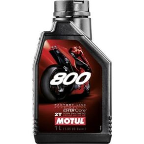 Motul 800 FL 2T Road Racing Fuld Syntetisk 2-Takts Olie - 1L