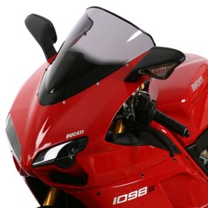 Ducati 848/1098/1198 R / S  Vindskrm MRA Racing Sort