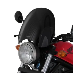 Honda CMX 500 Rebel rg. 2017-2019 Vindskrm MRA Touring Sort
