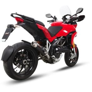 Multistrada 1200 /S rg. 2010-2014 MIVV GP Slip-on MC Udstdning - Carbon