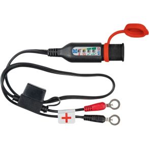 Optimate Permanent Ladestik Med LED Display 6mm