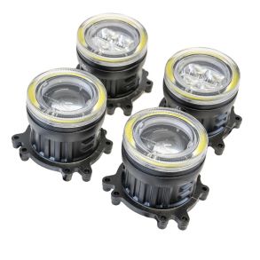 Polaris Sportsman RJWC Neutrino 2 LED Forlygter Med Angel Eyes