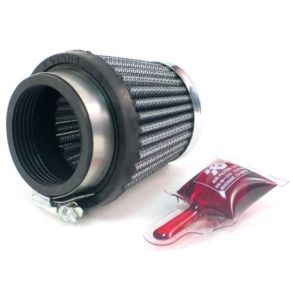 K&N 51mm Performance Clamp-on Luftfilter (Blank Top)