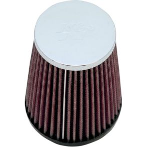 K&N 68mm Performance Clamp-on Luftfilter (Blank Top)