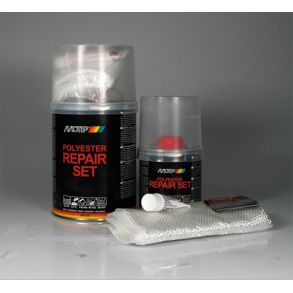 Motip Reparationssats Med Glasfibermatta 1kg