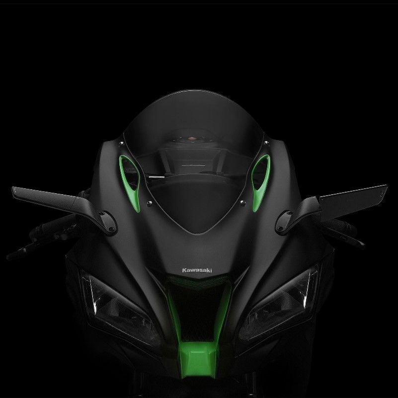 Rizoma Stealth MC Sidespejle Til Kawasaki ZX 10R SE
