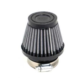 K&N 46mm Performance Clamp-on Luftfilter (Sort Gummi Top)