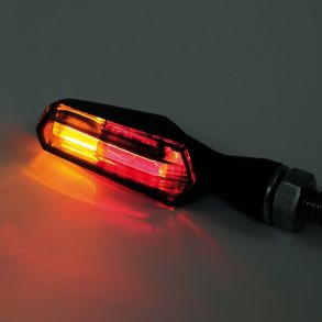 Highsider Scuro MC LED Blinklys + Baglys Med COB Teknologi