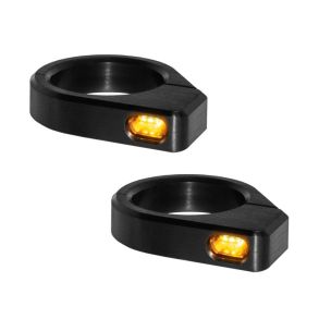 Heinz Bikes ZC-Line Micro LED Sideblink Til Forgaffel - Sort