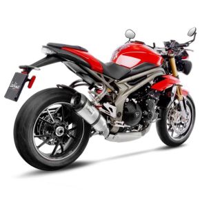 Speed Triple RS/S rg. 2016-2018 LeoVince Factory S Slip-on MC Udstdning