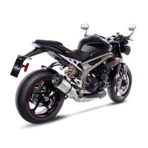 Speed Triple RS/S rg. 2018- LeoVince Factory S Slip-on MC Udstdning