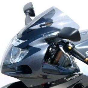 Suzuki GSX-R 600 / 750 / 1000 rg. 2000-2003 Vindskrm MRA Racing Sort