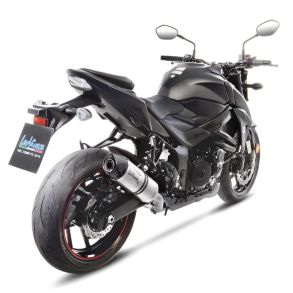Suzuki GSX-S 750 LeoVince LV One EVO Slip-on MC Udstdning