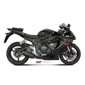 Suzuki GSX-R 600 / 750 rg. 2006-2007 Mivv Suono Black Slip-on MC Udstdning