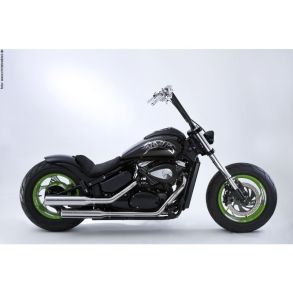 Suzuki VL 800 rg. 2001-2004 Miller Cruise MC Udstdning Komplet System