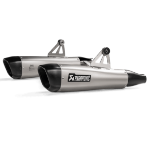 Triumph Bonneville T120 rg. 2016-2020 Akrapovic Slip-on MC Udstdning