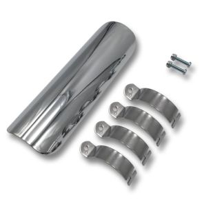 Varmeskjold 45mm Til Udstdning Highway Hawk Smooth 180mm Krom
