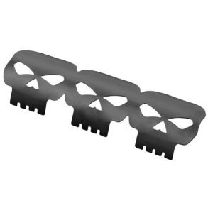 Varmeskjold 60mm Til Udstdning Highway Hawk Skull 230mm Sort