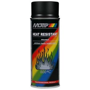 Varmefast Maling - Sort (800 Grader) 400ml