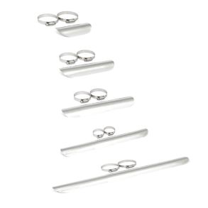 Varmeskjold Til Udst�dning Smooth Krom - Flere St�rrelser