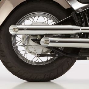 Yamaha XVS 650 Dragstar / Classic MC Udstdning Falcon Slip-on EC-Godkendt