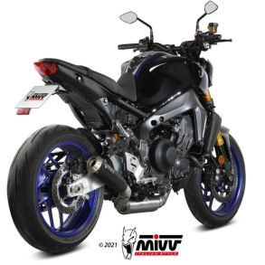 Yamaha MT-09 rg. 2021- Mivv X-M1 Black MC Udstdning Komplet System