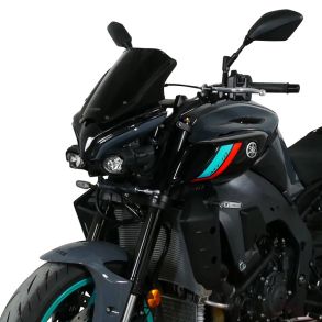 Yamaha MT-10 rg. 2022- Vindskrm MRA Racing Sort