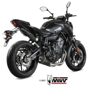 Yamaha MT-07 rg. 2021- MIVV Delta Race Black MC Udstdning System Komplet