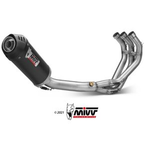 Yamaha Tracer 900 / GT rg. 2015-2020 MIVV Oval MC Avgassystem Komplett System Carbon