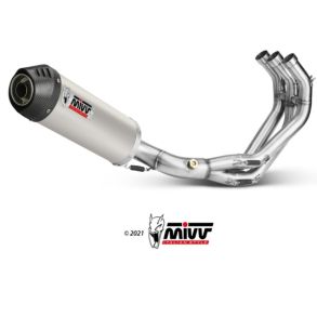 Yamaha Tracer 900 / GT rg. 2015-2020 MIVV Oval MC Udstdning Komplet System Titanium