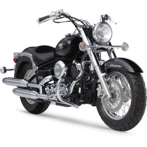 Yamaha XVS 650 Dragstar rg. 1997-2006 Lindby Custom Multibar Motorbjle Krom